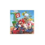 Mario party vienkartines serveteles