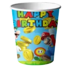 mario vienkartiniai puodeliai