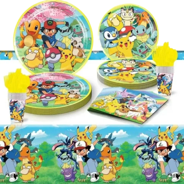 pokemon gimtadienio rinkinys