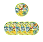 pokemon mazos vienkartines lėkštutės