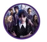 wednesday vienkartines lėkštutės